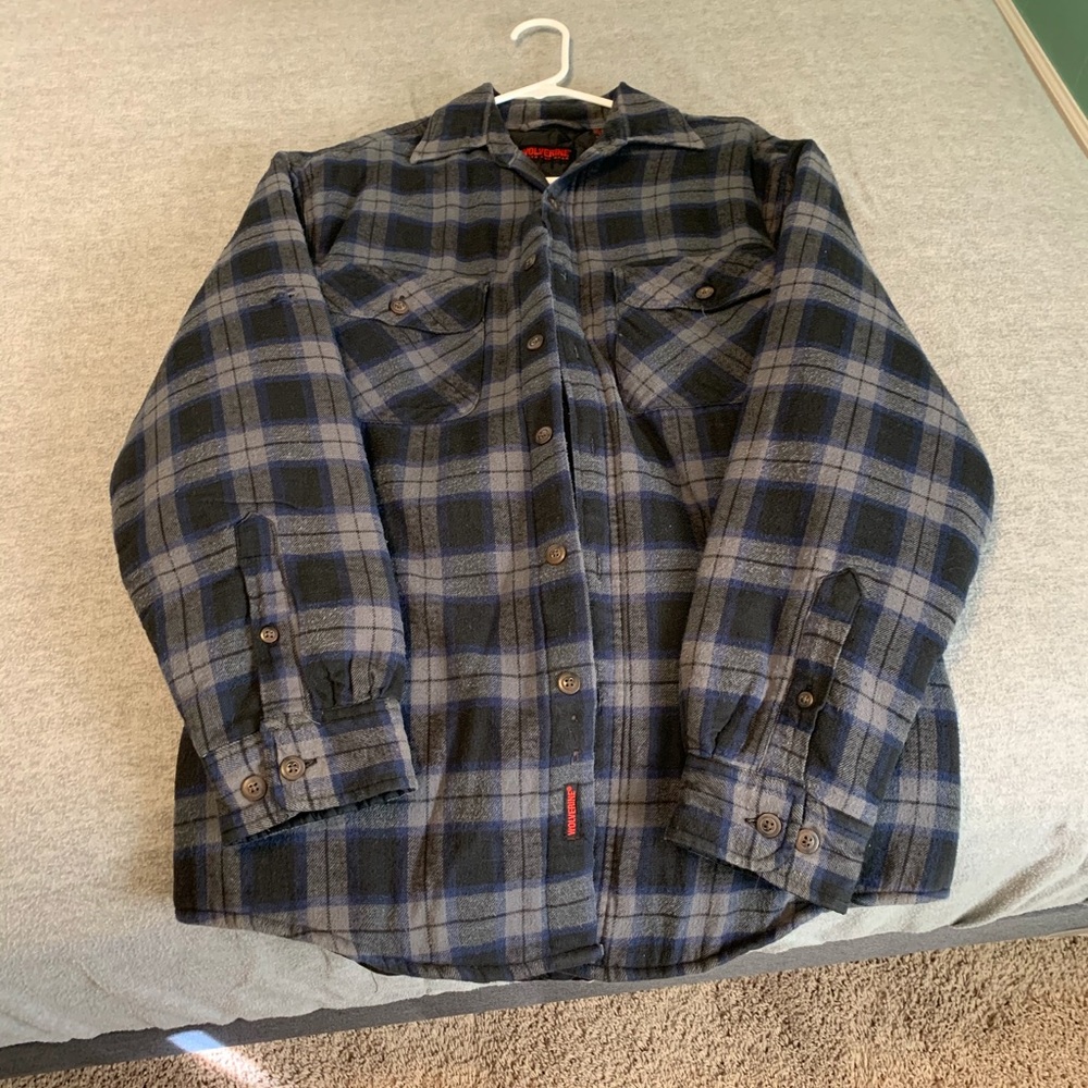 Wolverine insulated flannel shirt